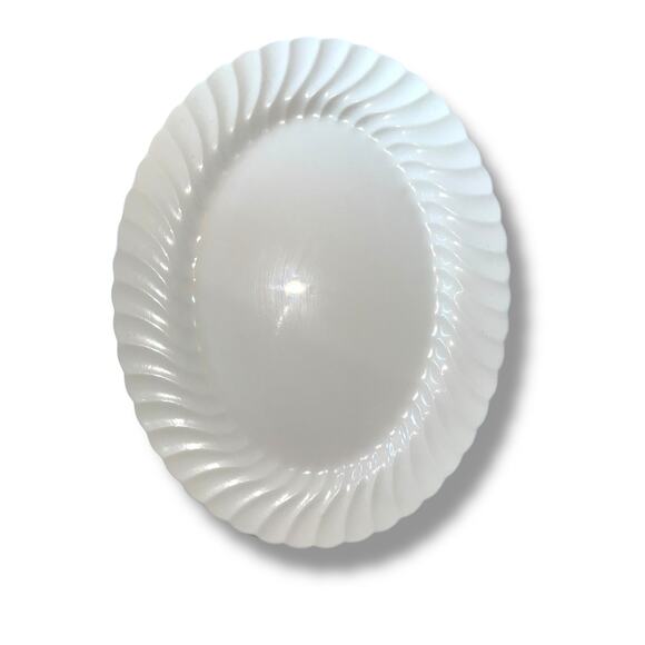 Vintage Johnson Bros Snowwhite Regency 12” Serving Platter - Picture 1 of 4